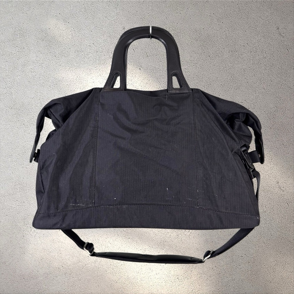 Tumi Alpha 2 Expandable Travel Satchel Duffle Duffel Bag Black - Picture 4 of 8